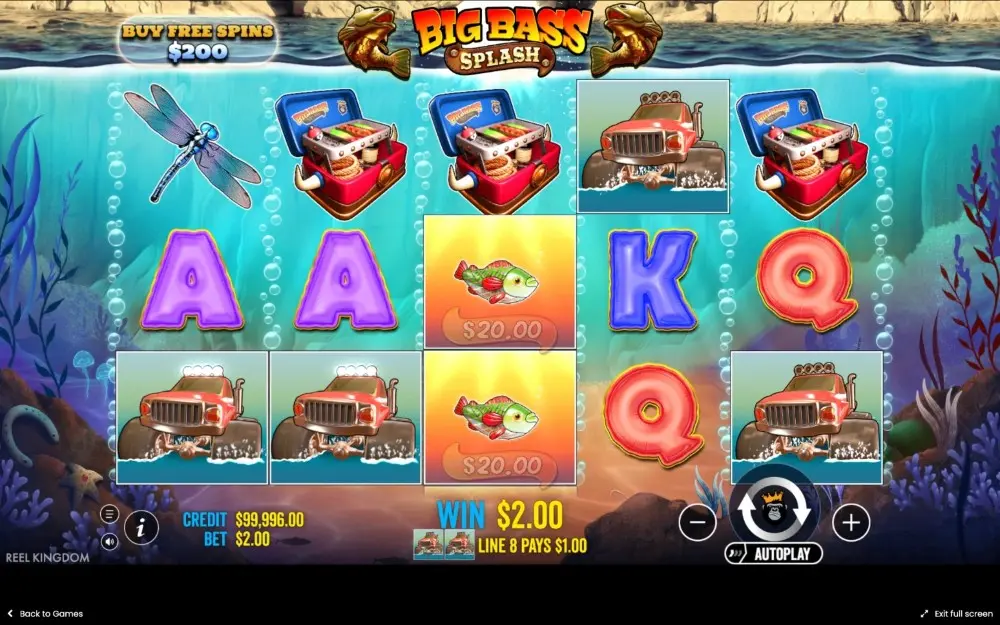 big bass splash slot