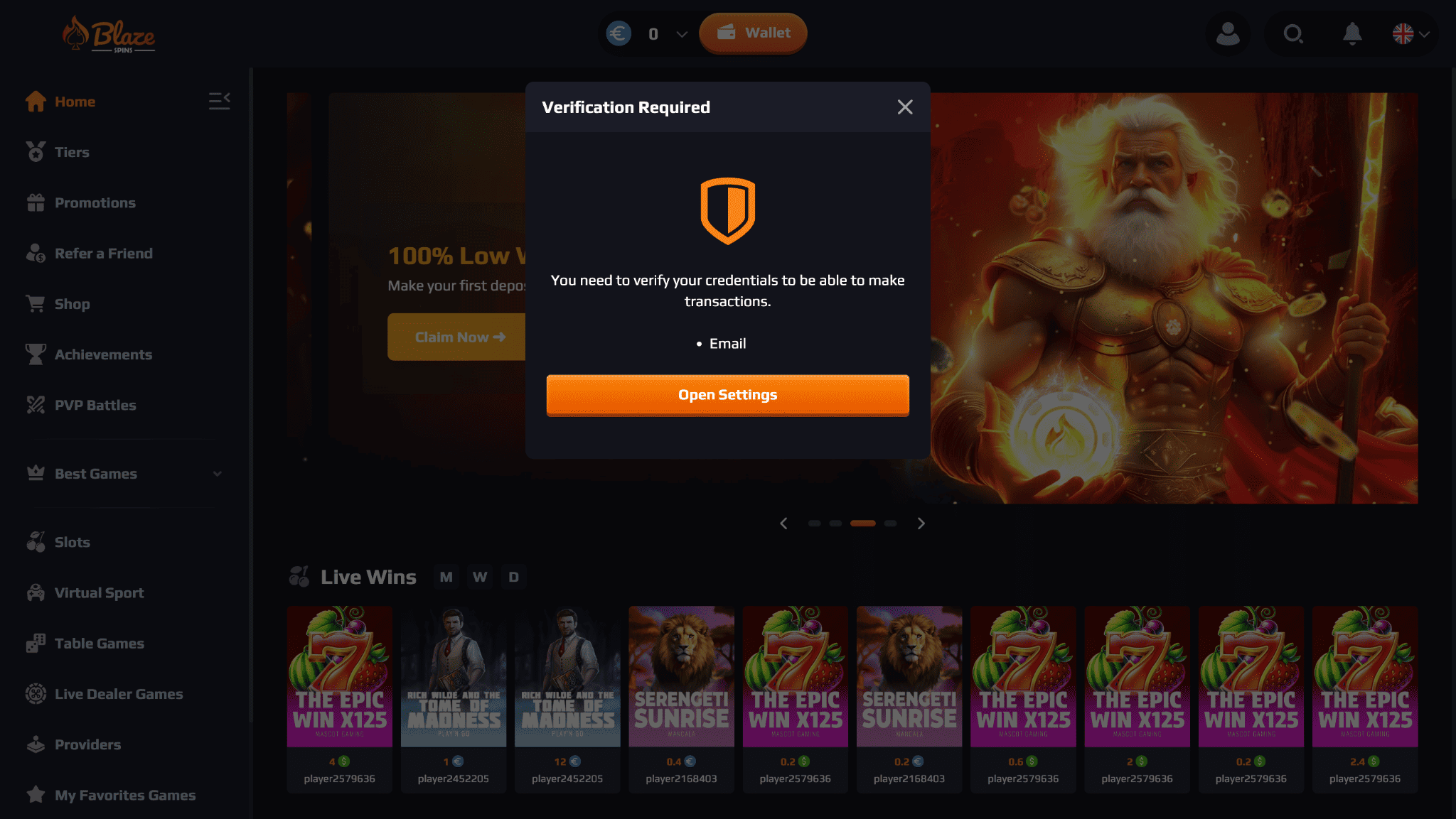 blaze spins online rejestracja 2