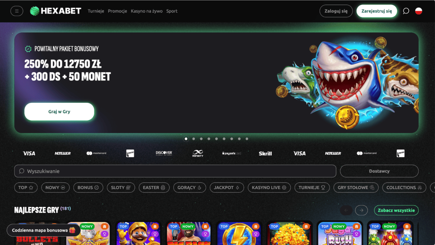 hexabet casino recenzja