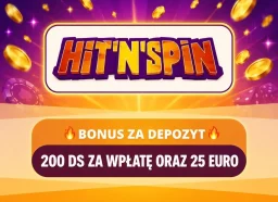 Hit’n’Spin Casino bonus za depozyt