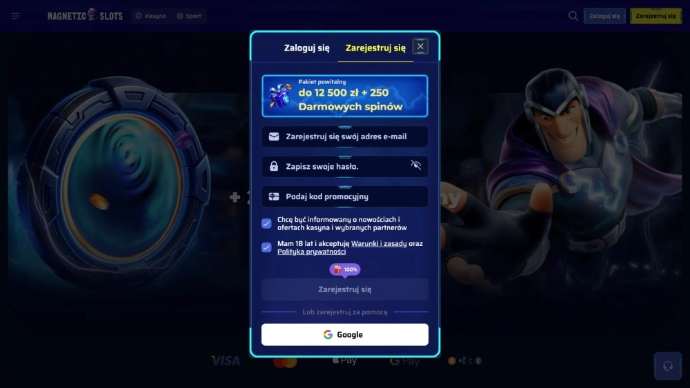 magneticslots casino rejestracja
