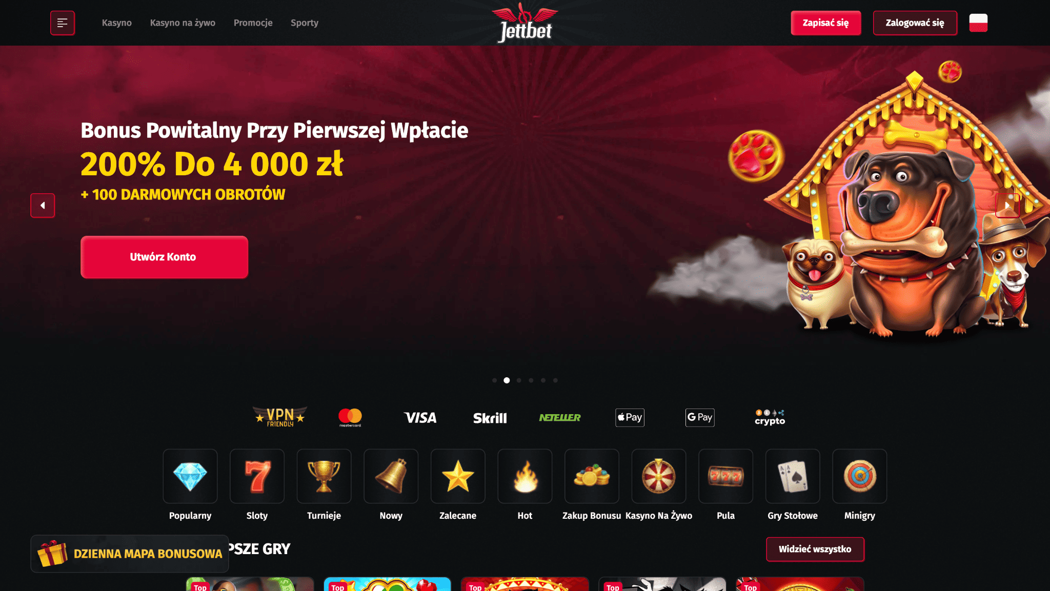pierwsze doswiadczenia w jettbet