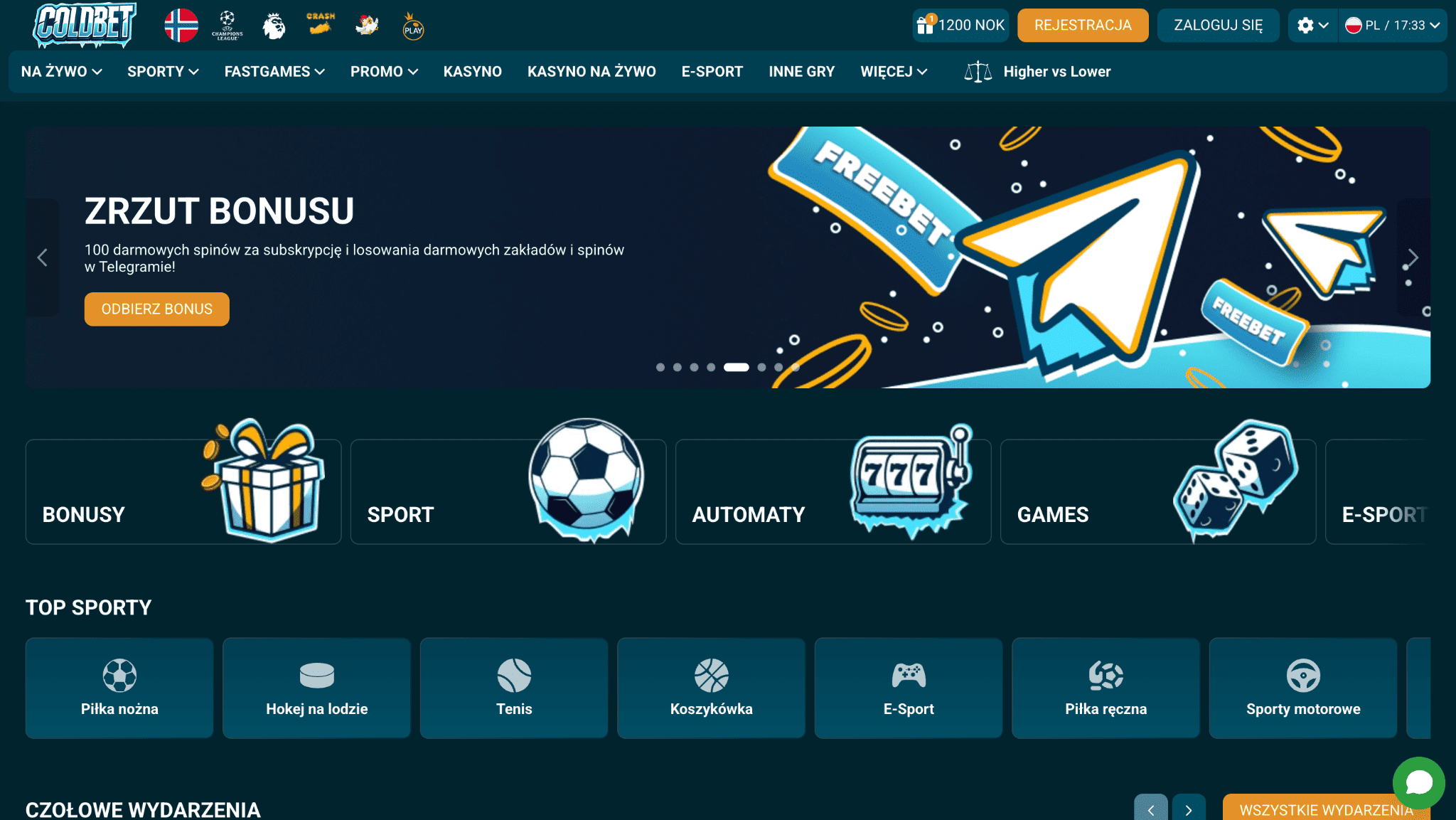 recenzja kasyna coldbet