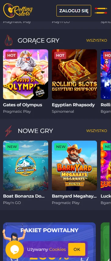 rolling slots mobilna
