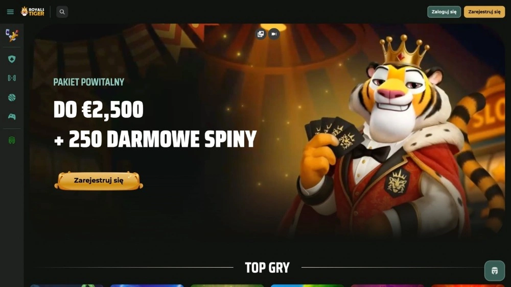 royalstiger casino strona