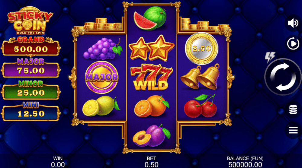 sticky coin hold the spin slot
