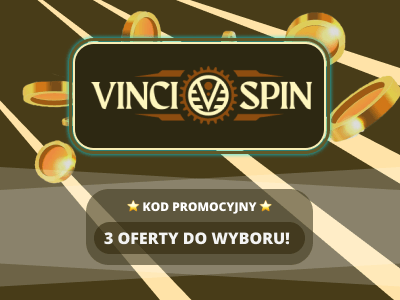 VinciSpin kod bonusowy – opcje bonusu bez depozytu