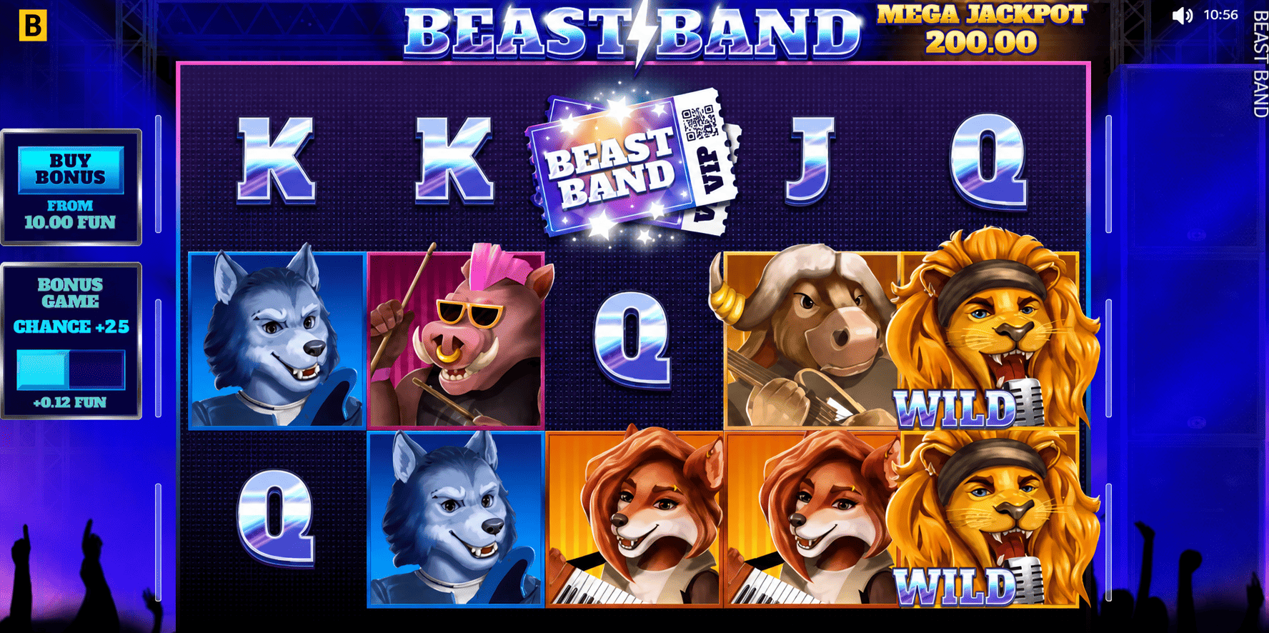 zagrac w beast band slot